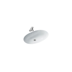 Chậu lavabo INAX đặt dưới mặt đá