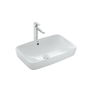 Chậu lavabo INAX đặt trên mặt đá