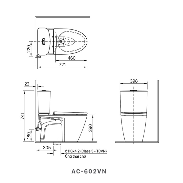ban ve bon cau inax ac-602vn