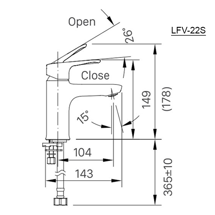 ban ve voi lavabo inax lfv22