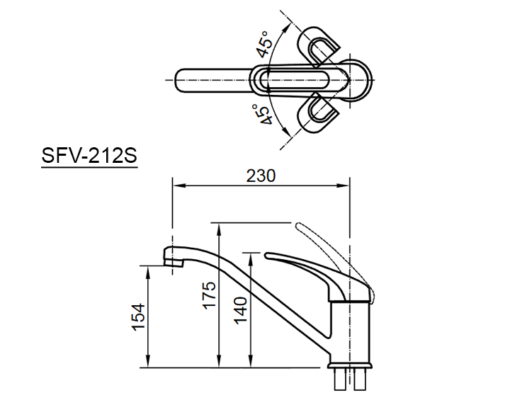 ban ve voi rua chen inax sfv-212s