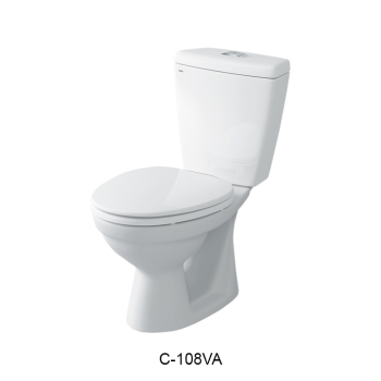 Bồn cầu 2 khối INAX C-108VA (nắp thường)