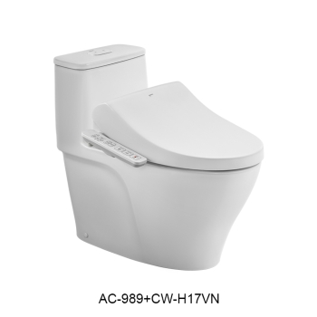 Bồn cầu nắp rửa điện tử INAX AC-989 + CW-H17VN