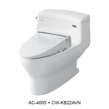 Bồn cầu nắp rửa điện tử INAX | AC-4005 + CW-KB22AVN