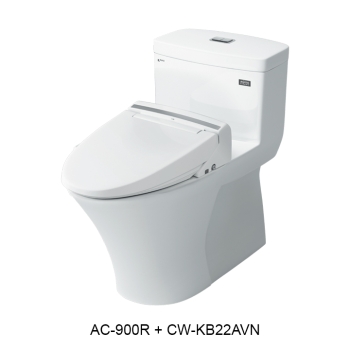 Bồn cầu nắp rửa điện tử INAX AC-900R+CW-KB22AVN