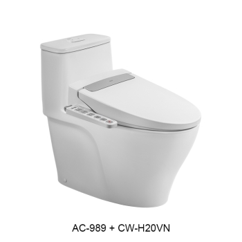 Bồn cầu nắp rửa điện tử INAX AC-989 + CW-HA20VN