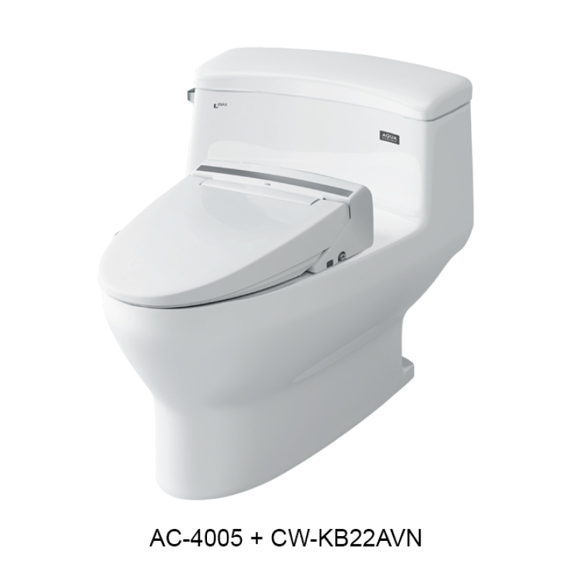 Bồn cầu nắp rửa điện tử INAX | AC-4005 + CW-KB22AVN