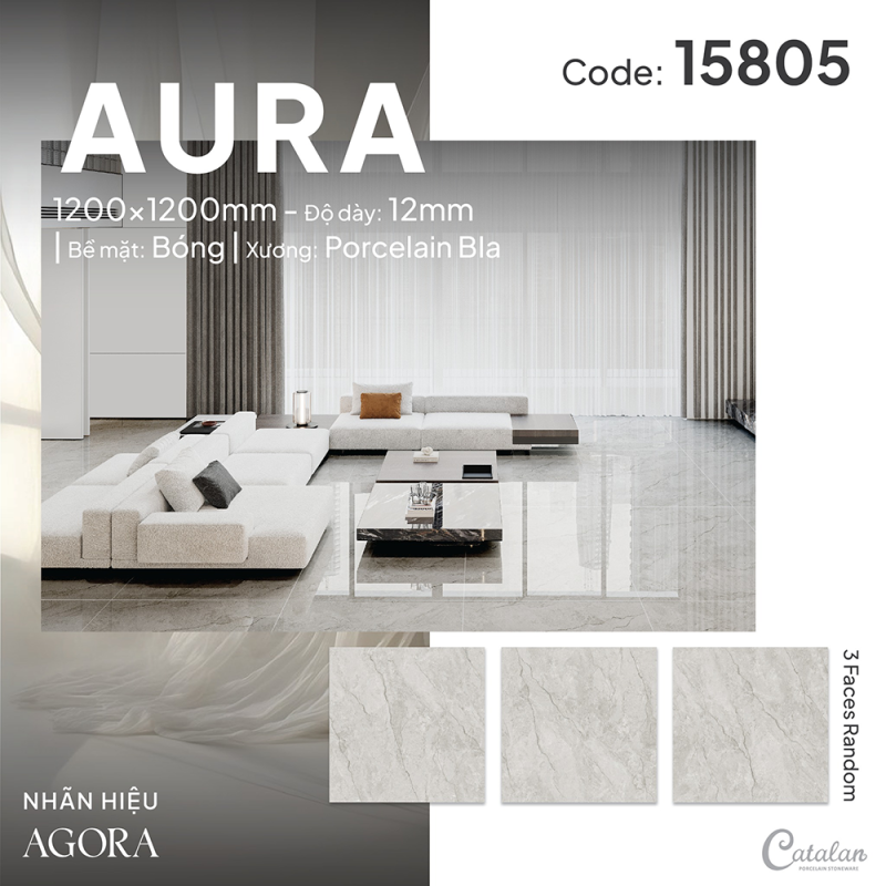 Gạch 1200 x 1200 (mm) Catalan - 15805