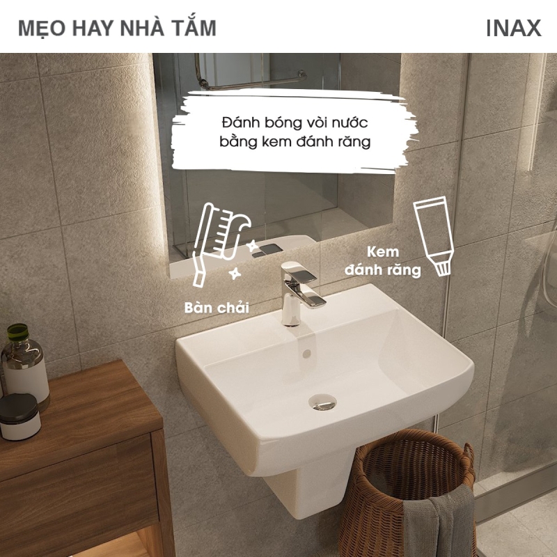 Chậu lavabo INAX L-312V