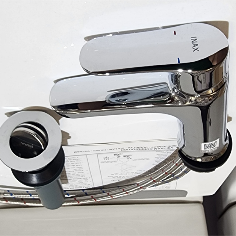 Vòi lavabo INAX LFV-1402S-R, Vòi nóng lạnh