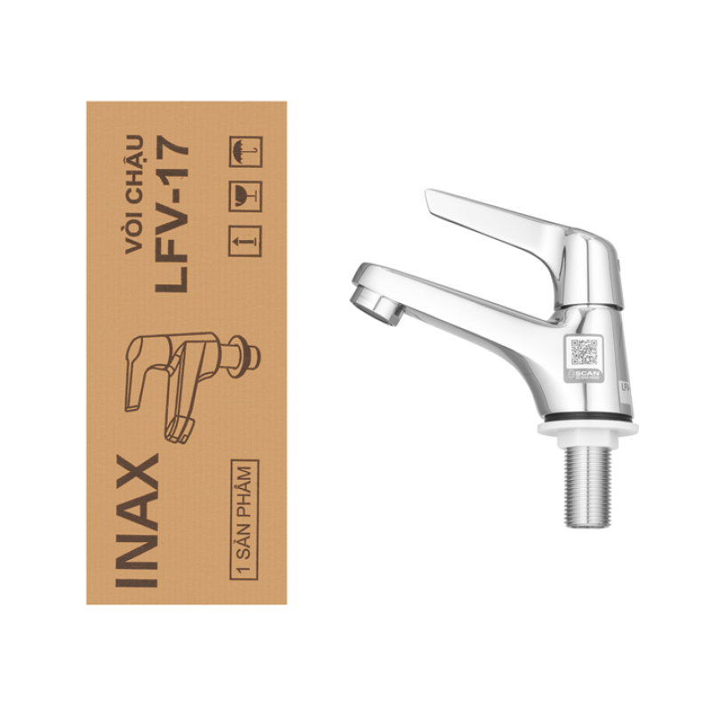 Vòi gắn chậu INAX LFV-17, vòi lạnh