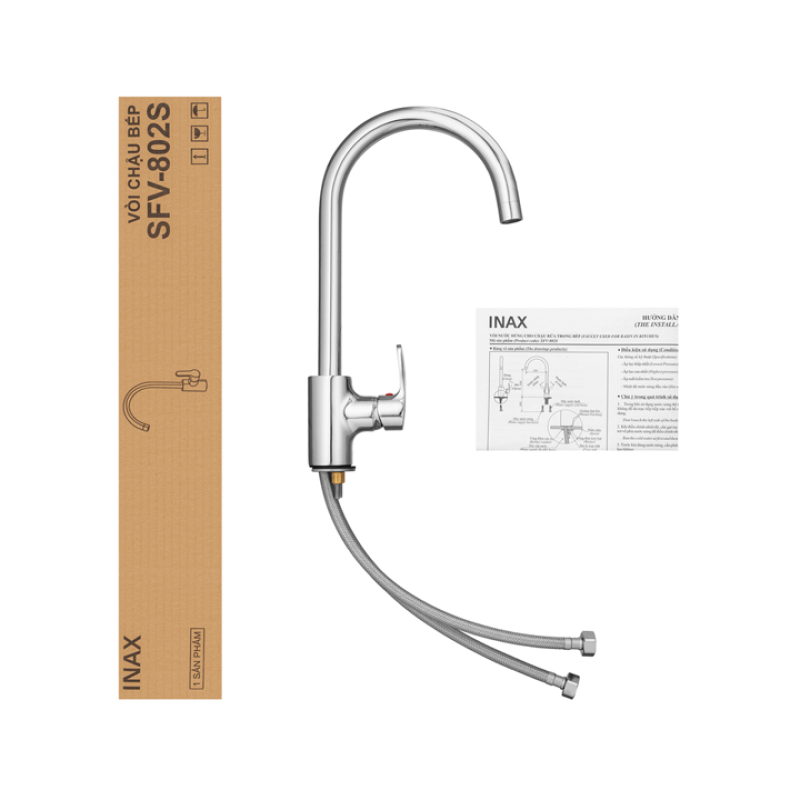 Vòi rửa chén INAX SFV-802S