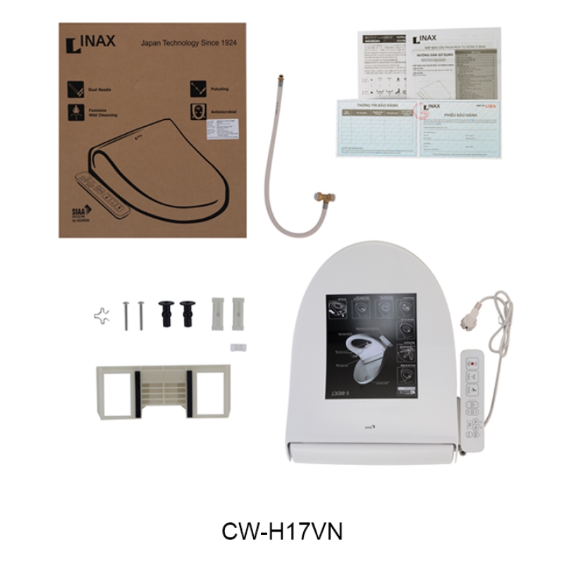 Nắp rửa điện tử INAX CW-H17VN