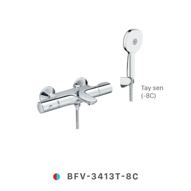 Vòi sen tắm nhiệt độ INAX BFV-3413T-8C